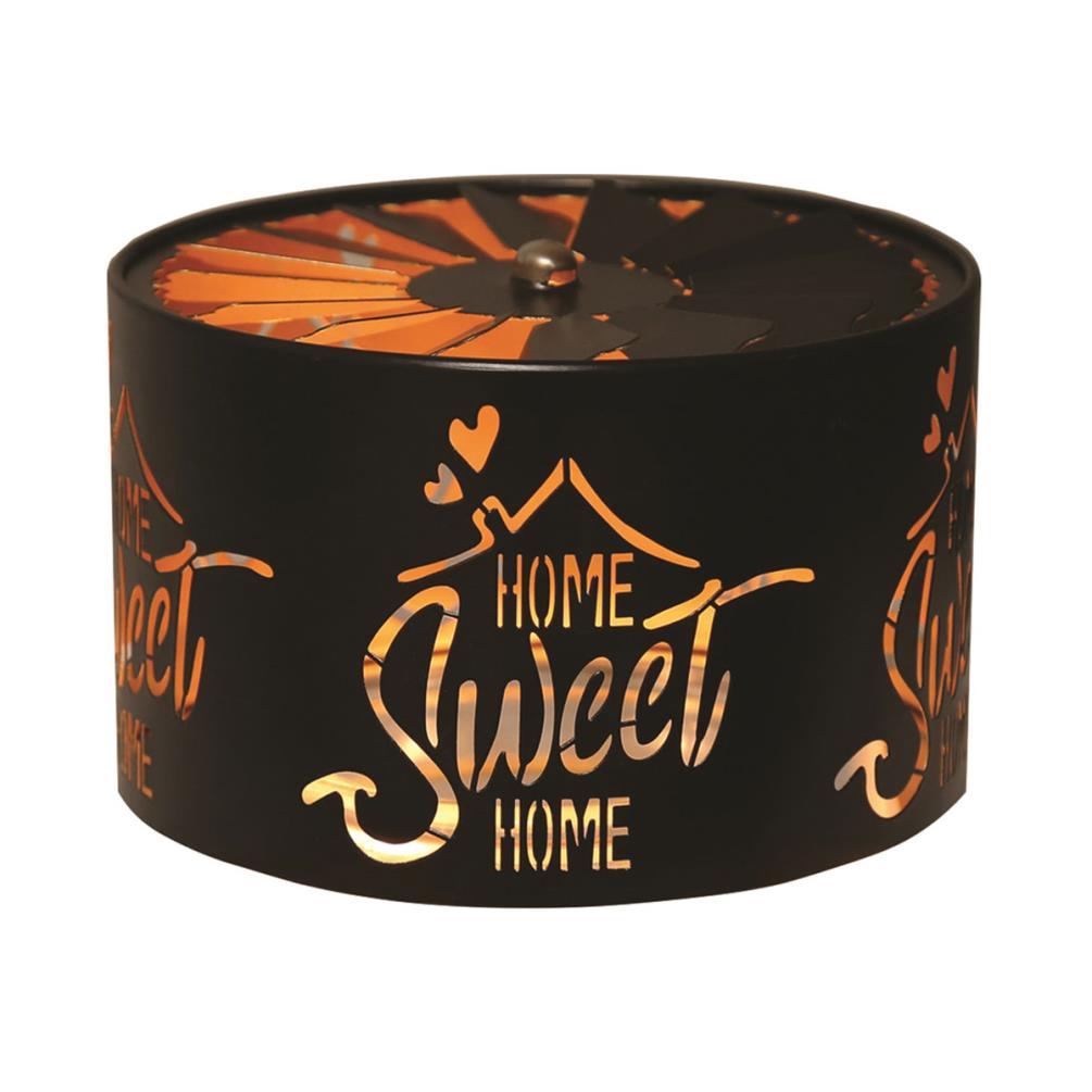 Aroma Silhouette Black & Gold Carousel Home Sweet Home Shade £11.69